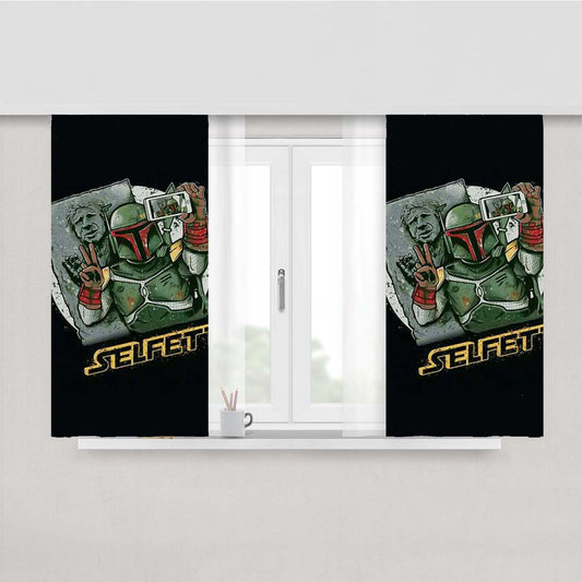 Selfett Peach Skin Window Curtains