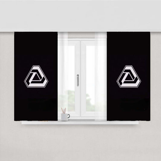 Settlement Defense Front Peach Skin Window Curtains