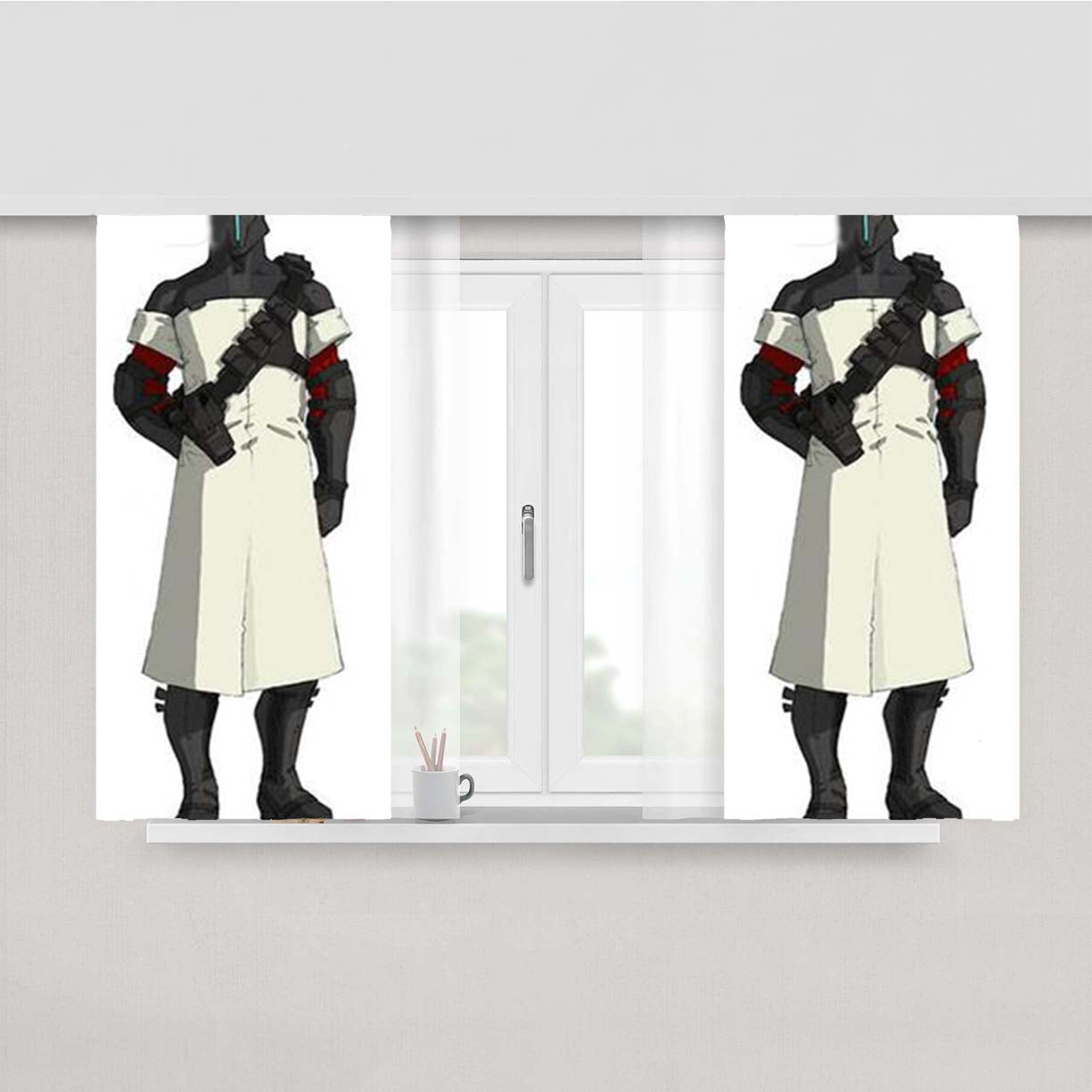 Shadow Complex Remastered 4 Peach Skin Window Curtains