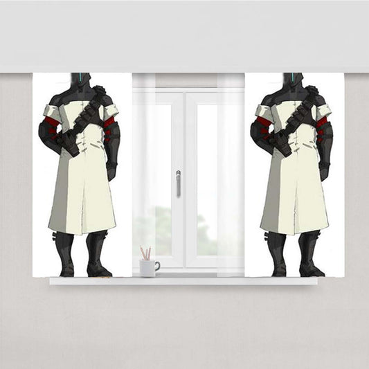 Shadow Complex Remastered 4 Peach Skin Window Curtains