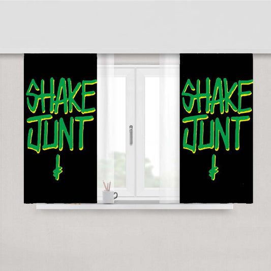 Shake Junt Deathwish Peach Skin Window Curtains