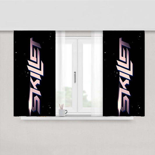 Skillet From Universe Design Peach Skin Window Curtains