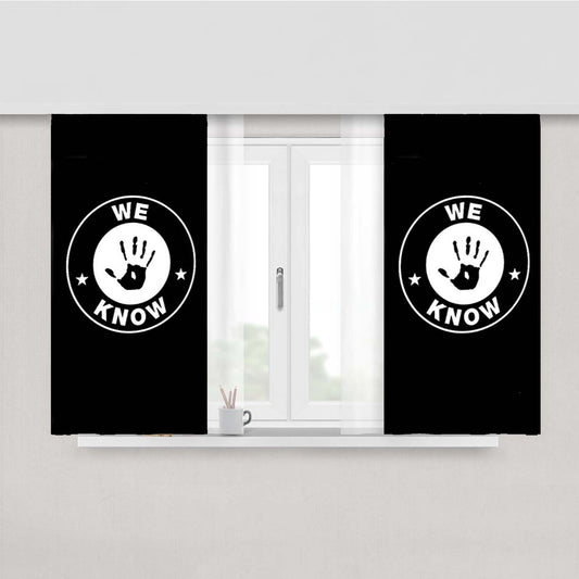 Skyrim Dark Brotherhood We Know Cosplay Gamer Peach Skin Window Curtains