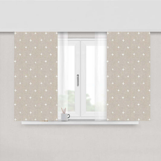 Slowmotion Blink Peach Skin Window Curtains