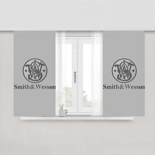 Smith And Wesson Art Peach Skin Window Curtains