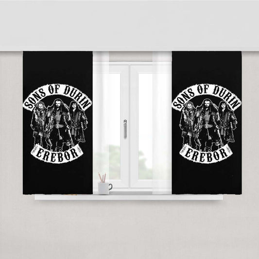 Son Of Durin Erebor Peach Skin Window Curtains