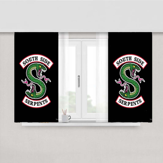 Southside Serpe Peach Skin Window Curtains