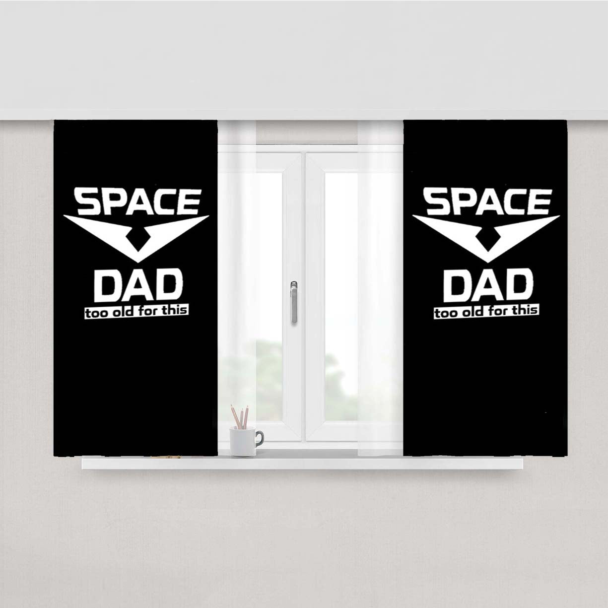 Space Dad Voltron Tv Shows Tumblr Legendary Defender Animation Peach Skin Window Curtains