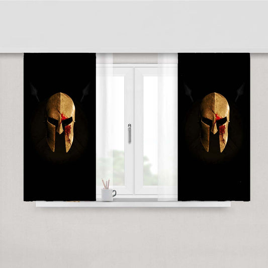 Sparta Peach Skin Window Curtains