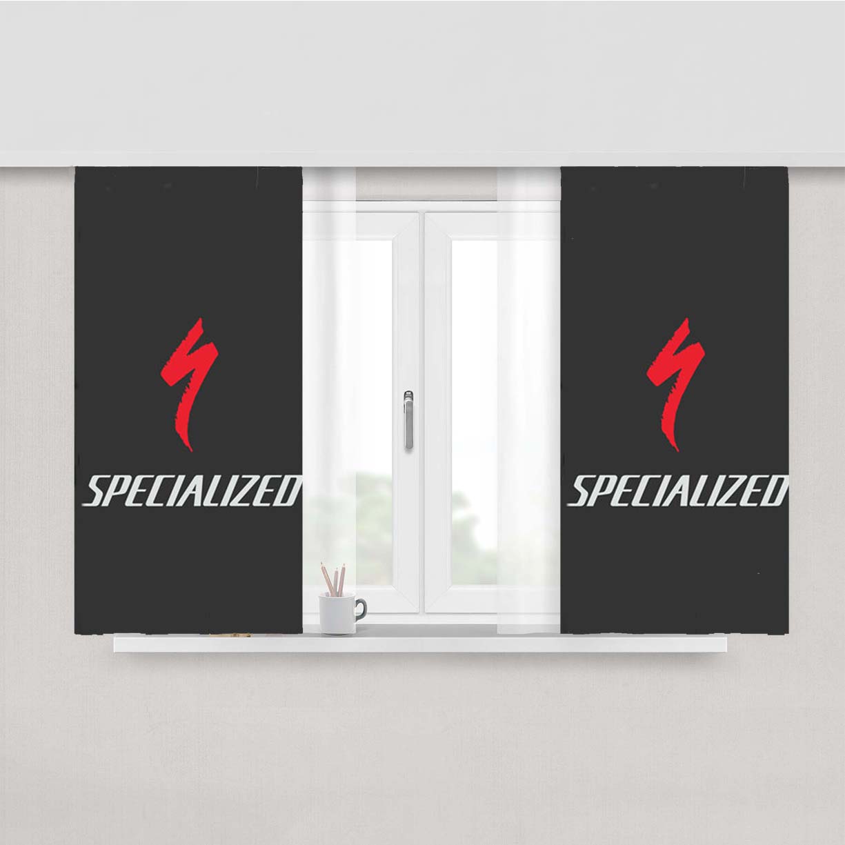Specialized Peach Skin Window Curtains