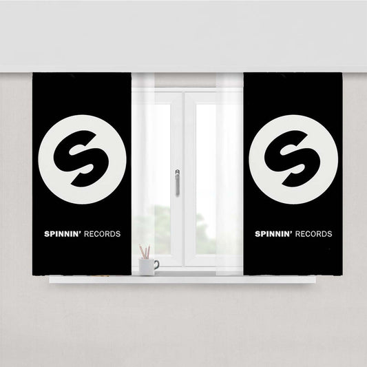 Spinnin Records Peach Skin Window Curtains