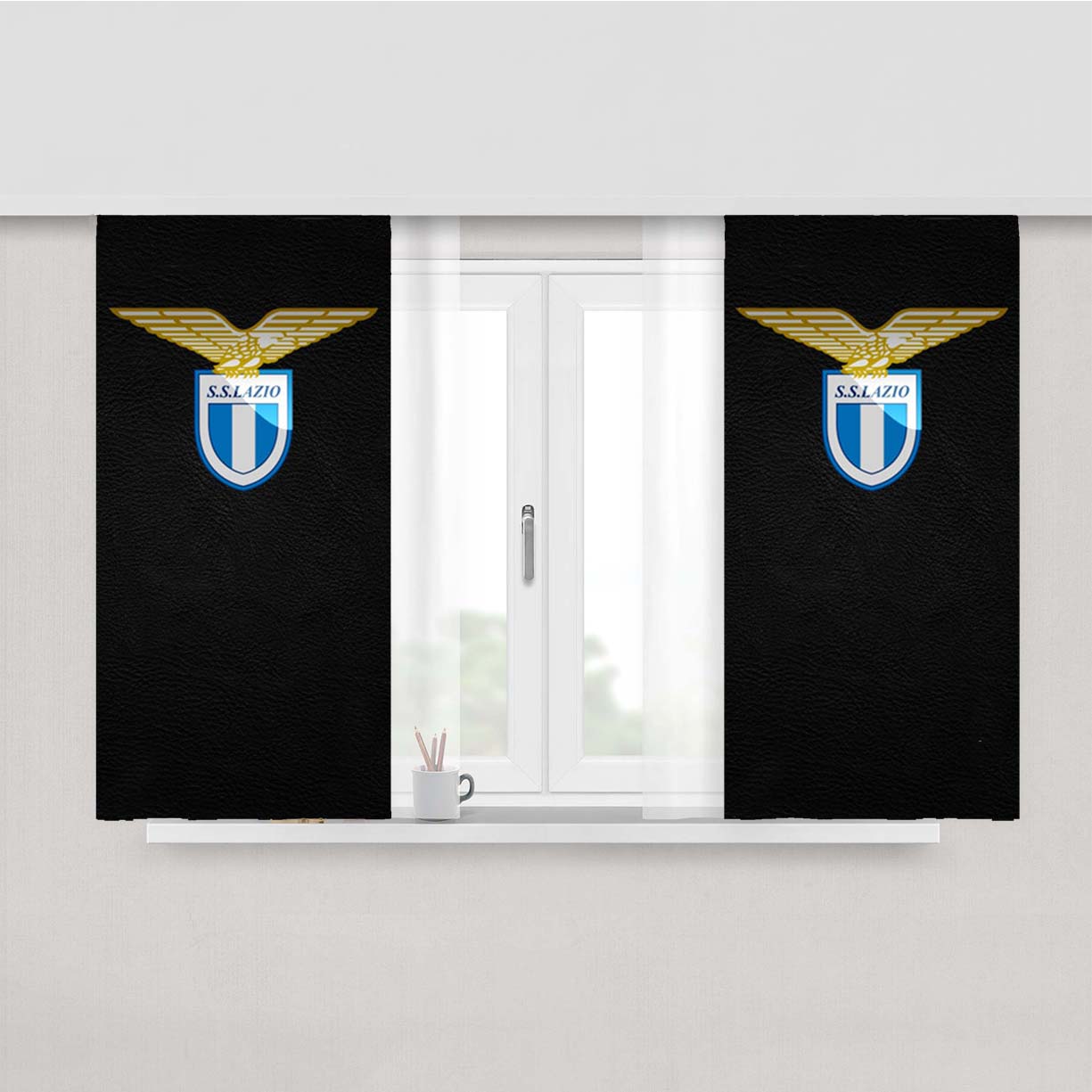 Ss Lazio Peach Skin Window Curtains