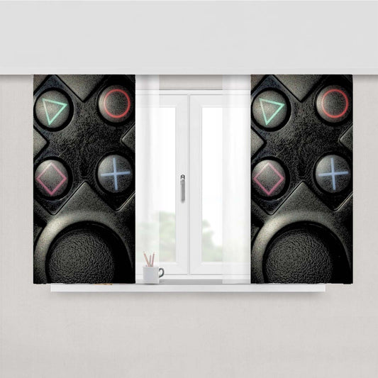 Standart Games Controller Peach Skin Window Curtains