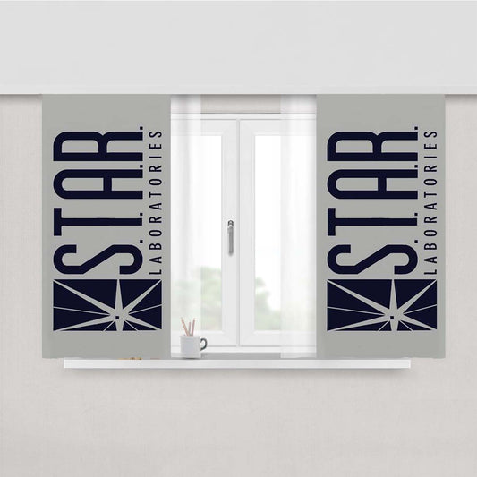 Star Labs Peach Skin Window Curtains