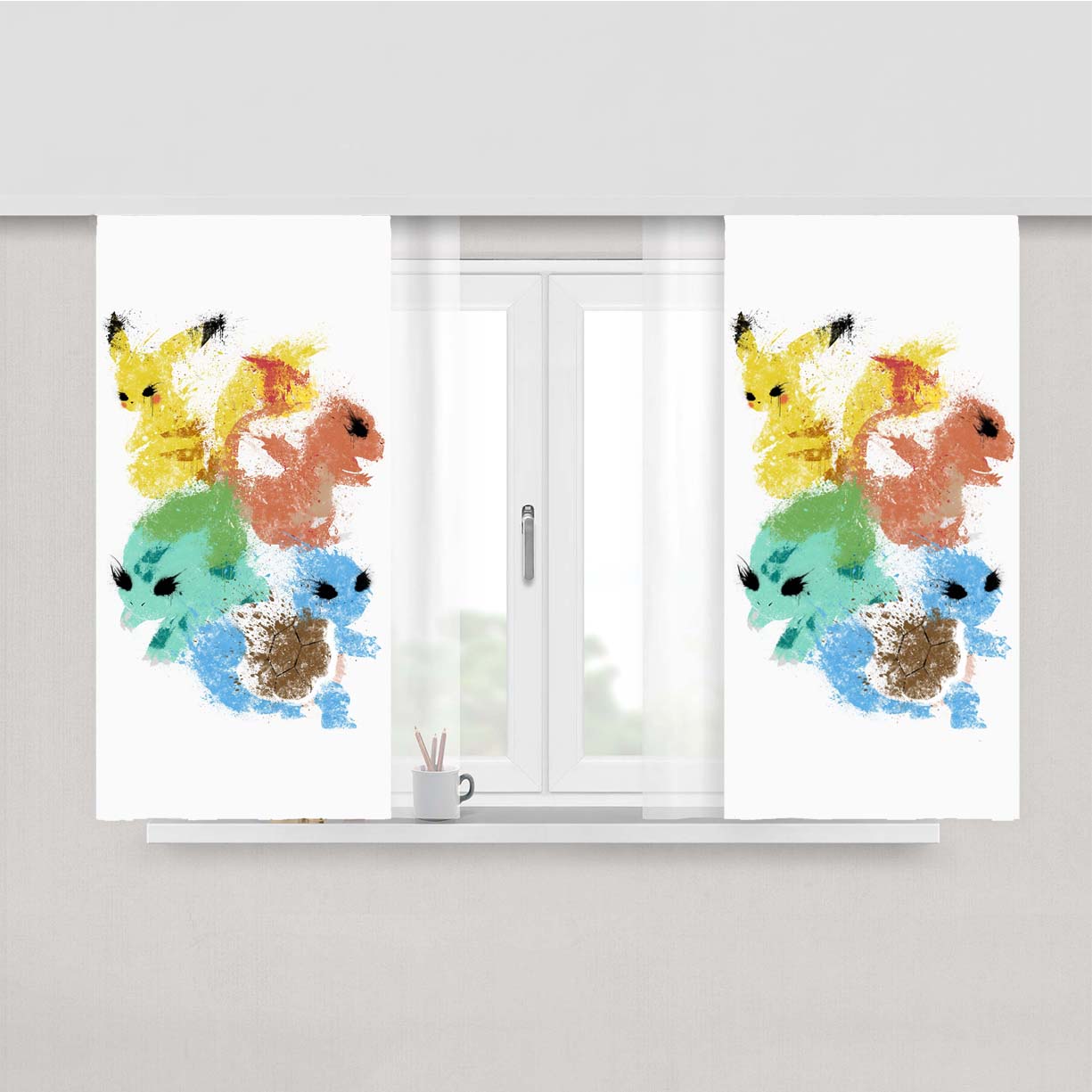 Starters Peach Skin Window Curtains