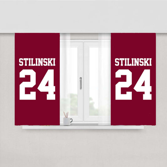 Stiles Stilinski Peach Skin Window Curtains