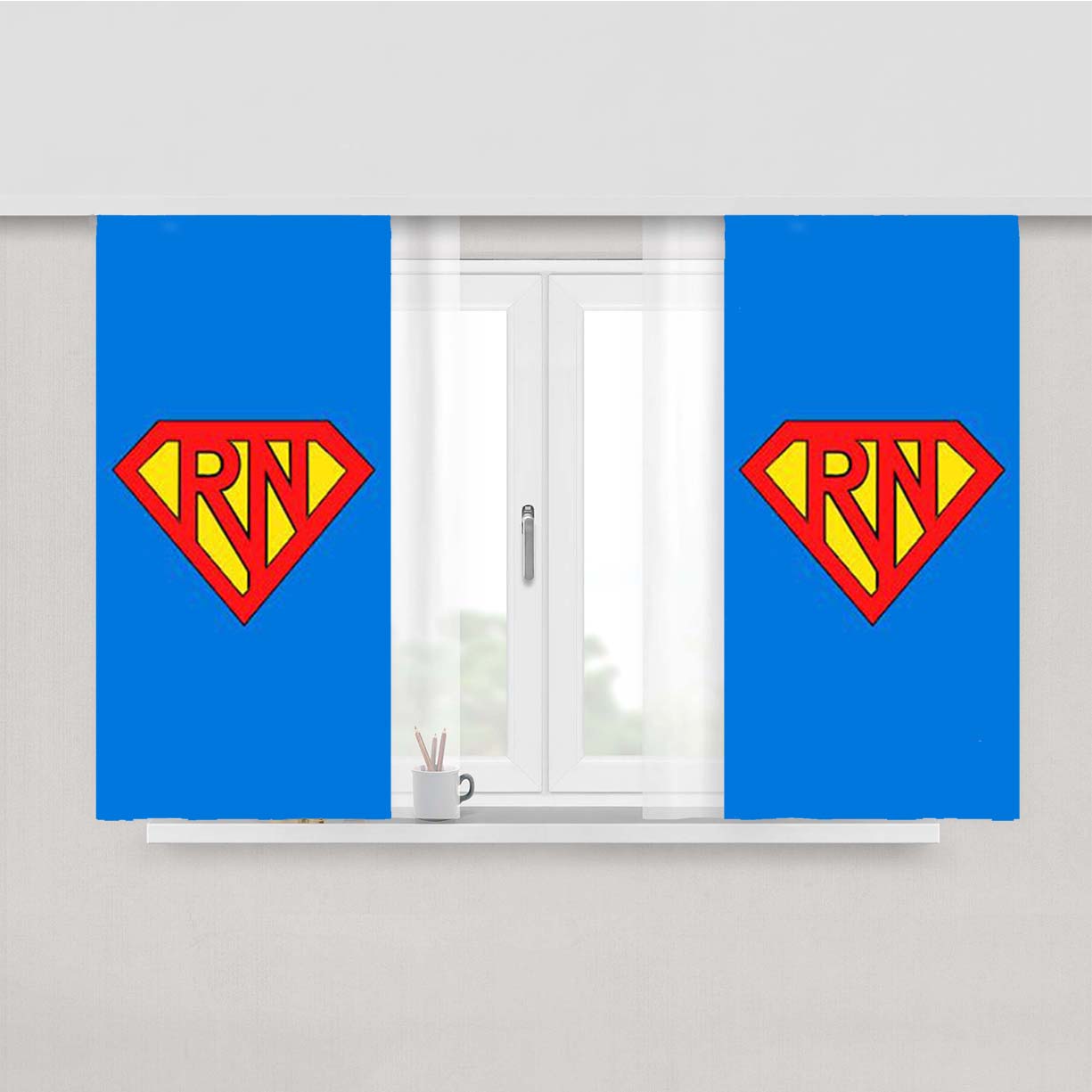 Super Rn Peach Skin Window Curtains