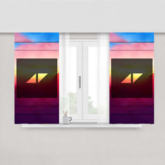 Swag Avicii Peach Skin Window Curtains
