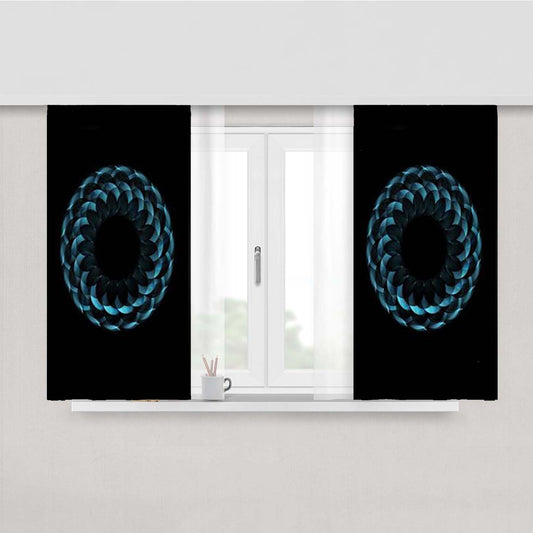 Symphony Design Peach Skin Window Curtains