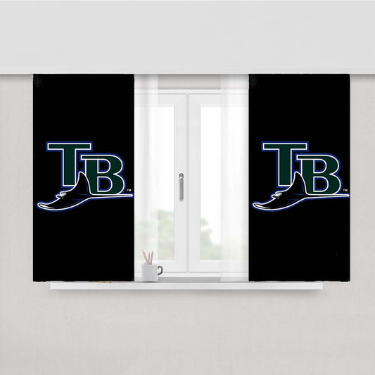 Tampa Bay Rays New Peach Skin Window Curtains