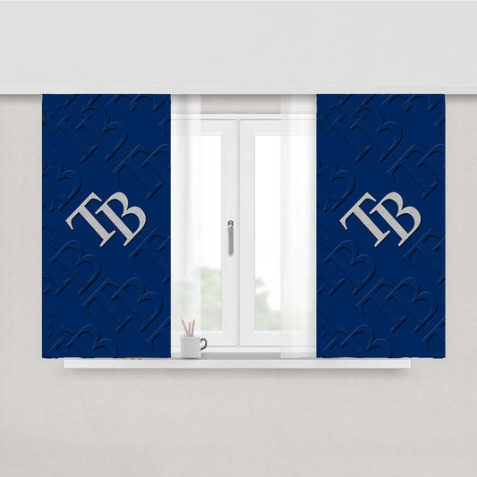 Tampa Bay Rays Tb Peach Skin Window Curtains