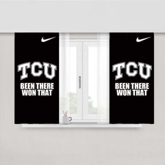 Tcu Been There Peach Skin Window Curtains