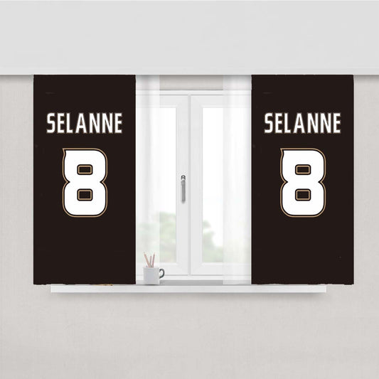 Teemu Selanne Peach Skin Window Curtains