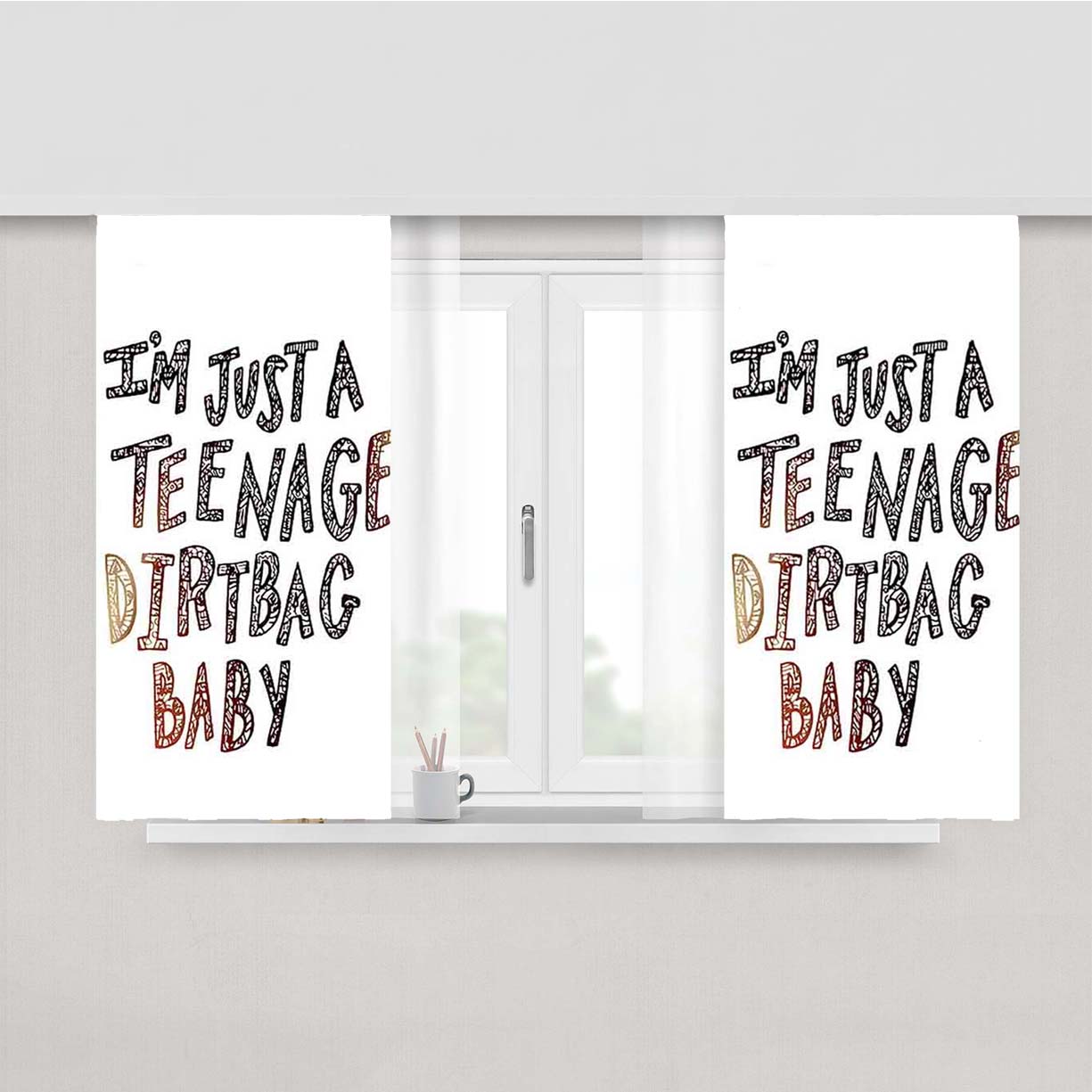 Teenage Dirtbag Lyrics Peach Skin Window Curtains