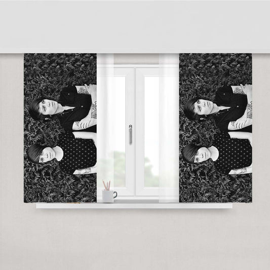Tegan And Sara Duo Peach Skin Window Curtains
