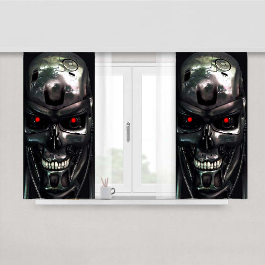 Terminator Peach Skin Window Curtains