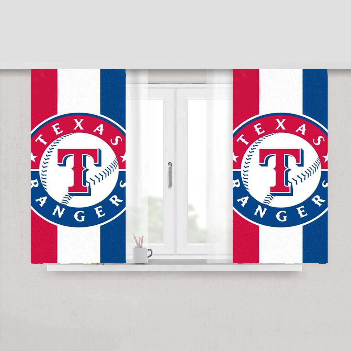 Texas A&M Peach Skin Window Curtains