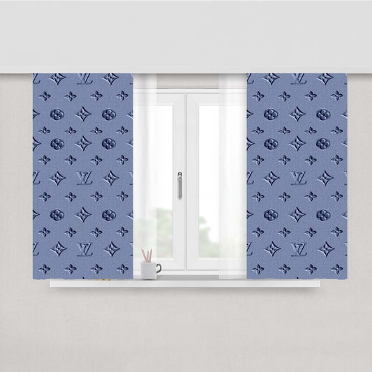 Texture Bag Luois Vuitton Peach Skin Window Curtains