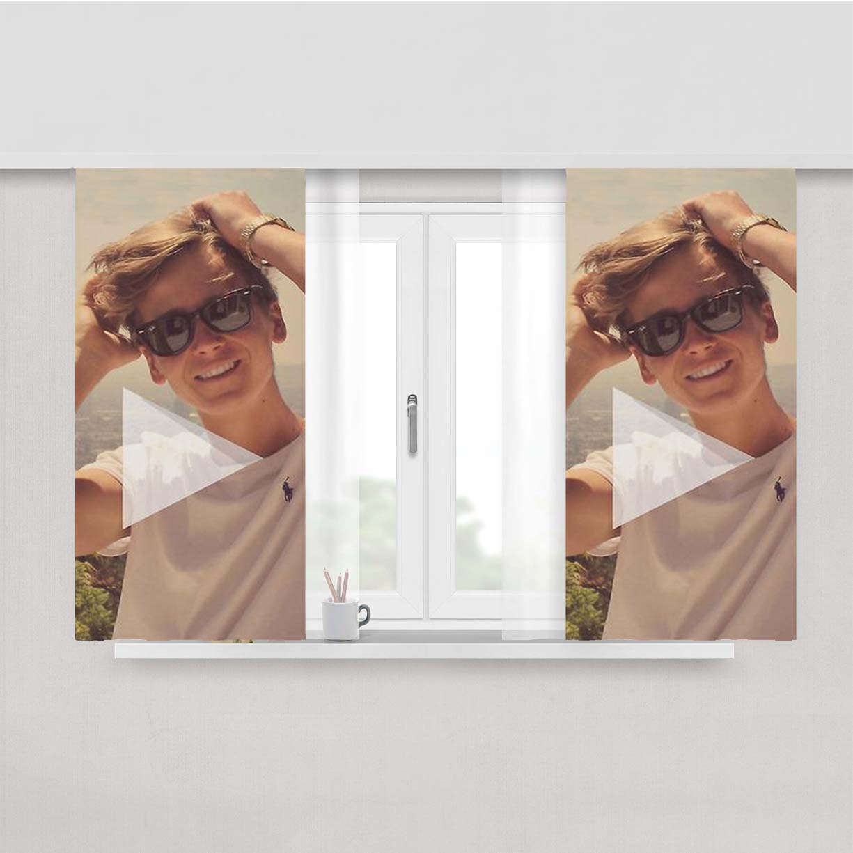 Thatcherjoe Peach Skin Window Curtains