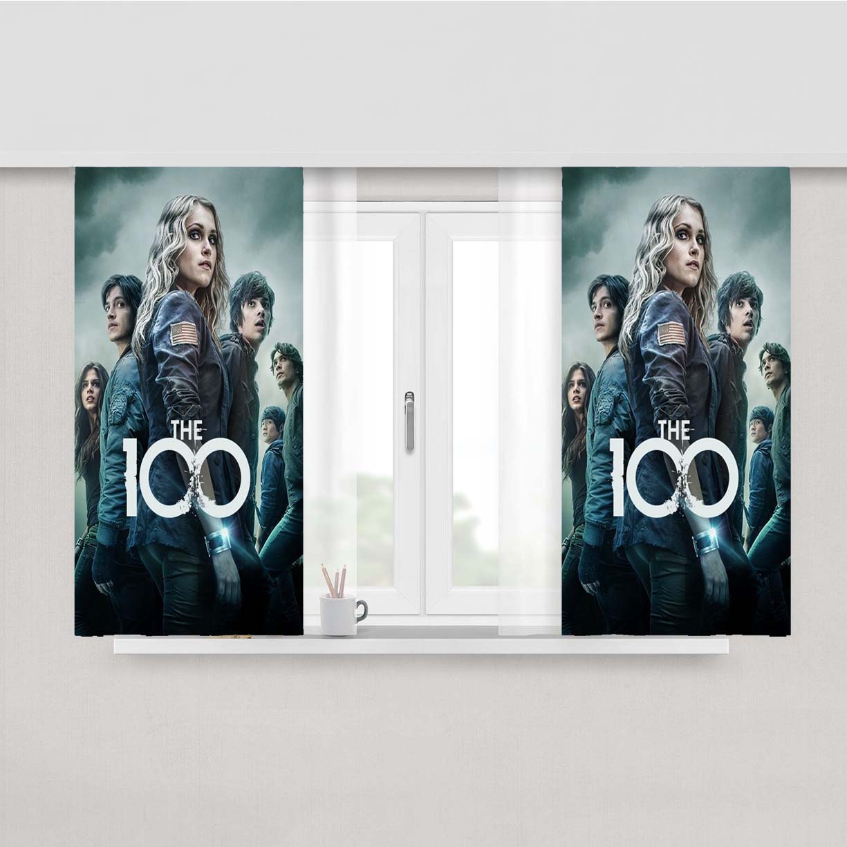 The 100 Clarke And Bellamy Peach Skin Window Curtains