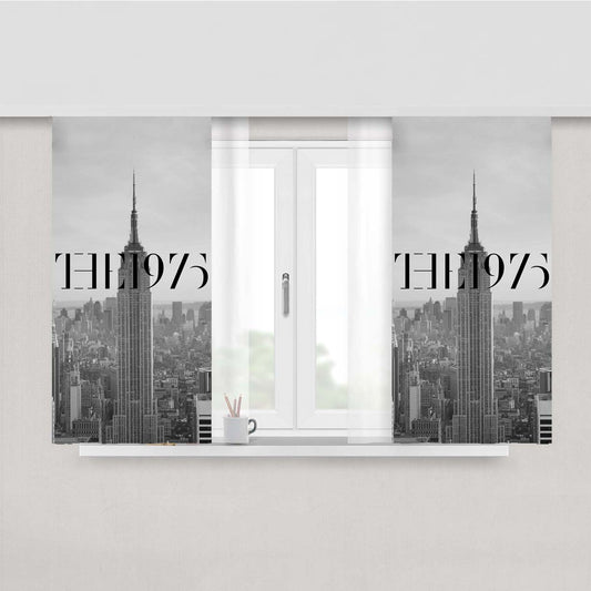 The 1975 New York City Peach Skin Window Curtains