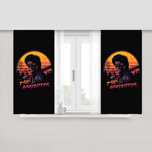 The Babysister Peach Skin Window Curtains