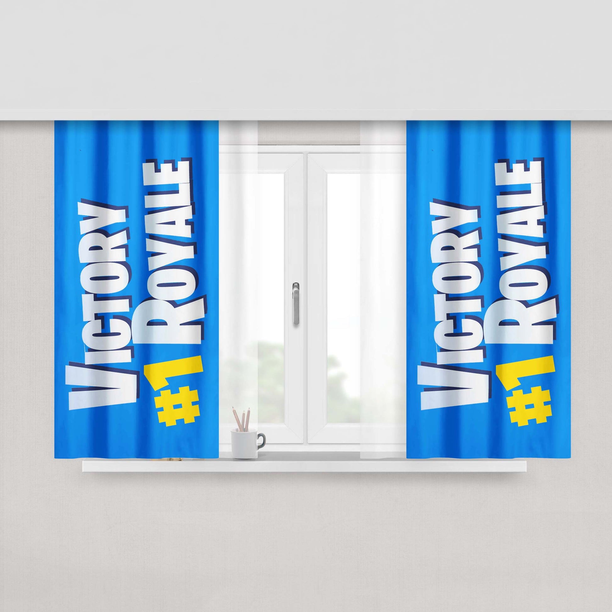 1 Victory Royale Window Curtains