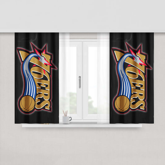 100 Guitars Music Gifts For Guitar Players Graphic Window Curtains