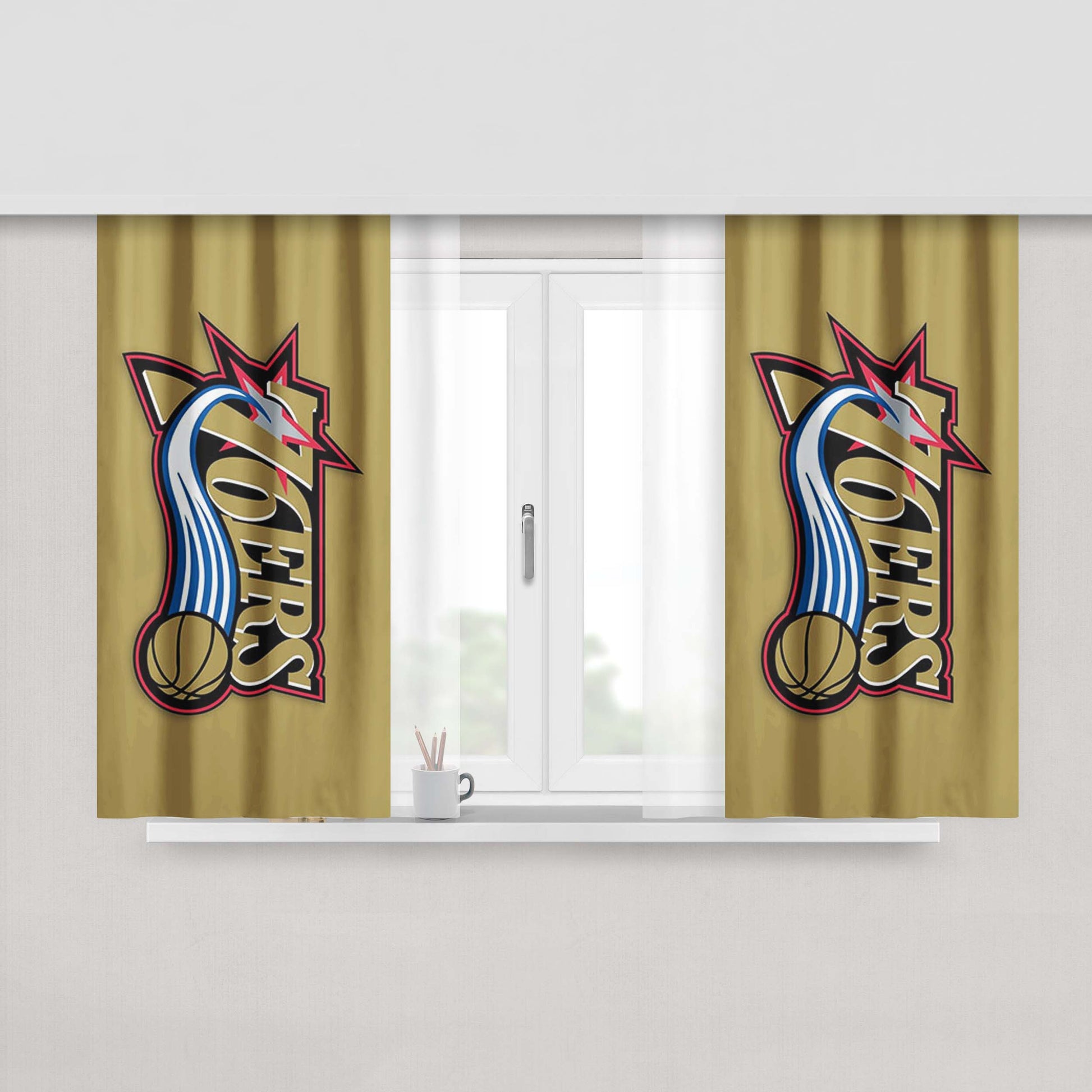 101 Dalmatians Cartoon Animation Window Curtains