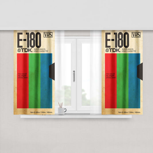 917 Le Mans Mcqueen Simple Fabric Window Curtains