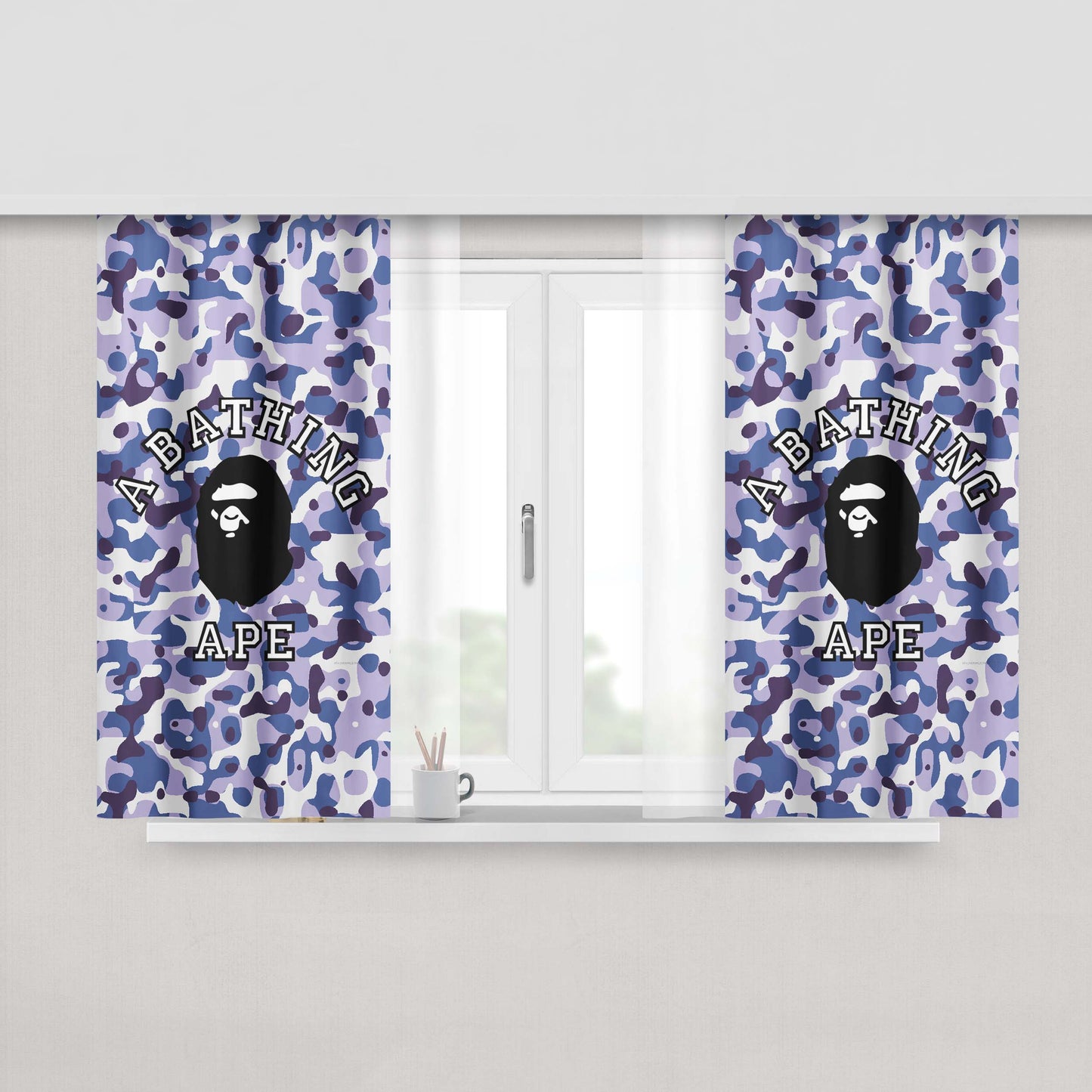 A7X Avenged Sevenfold Fabric Window Curtains