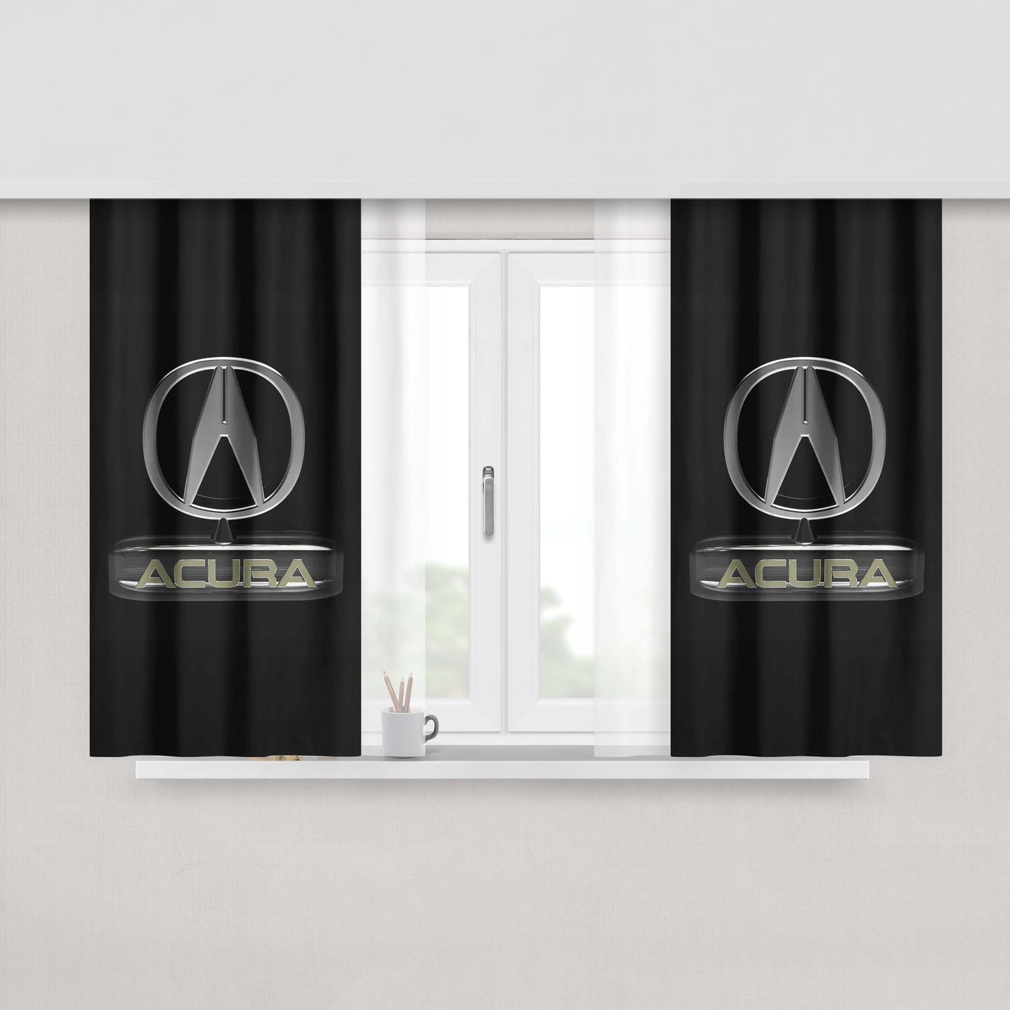 A Bathing Ape Wallpaper Fabric Window Curtains