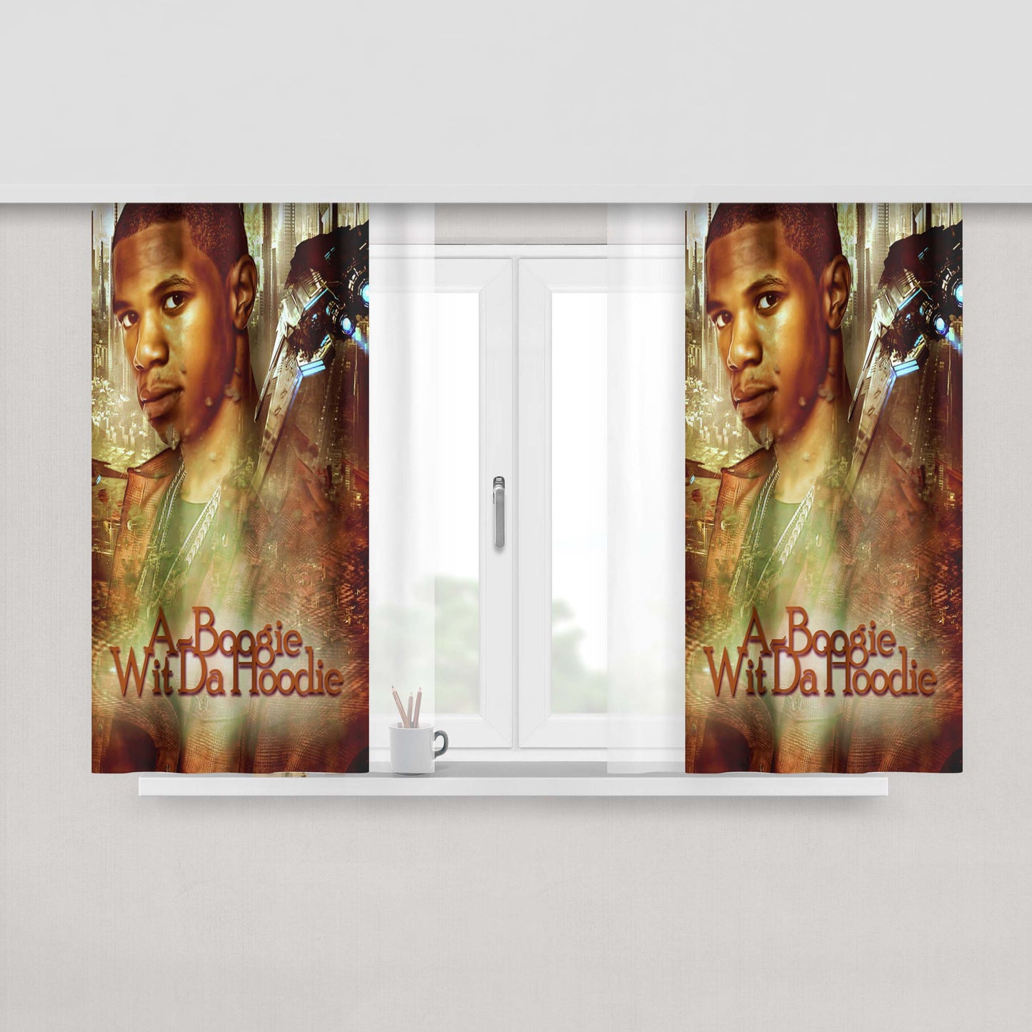 A Beautiful Mess App Fabric Window Curtains