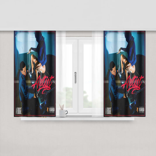 A Blue Hope Star Wars Fabric Window Curtains