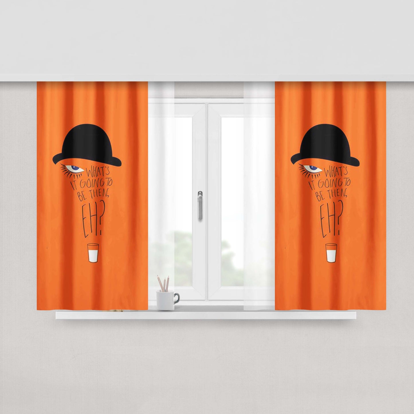 A Century Of Cubs Fabric Window Curtains