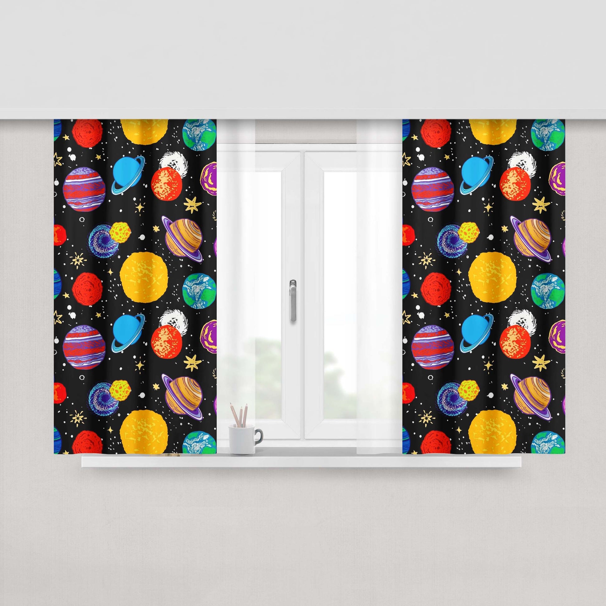 A Clockwork Orange 7 Fabric Window Curtains