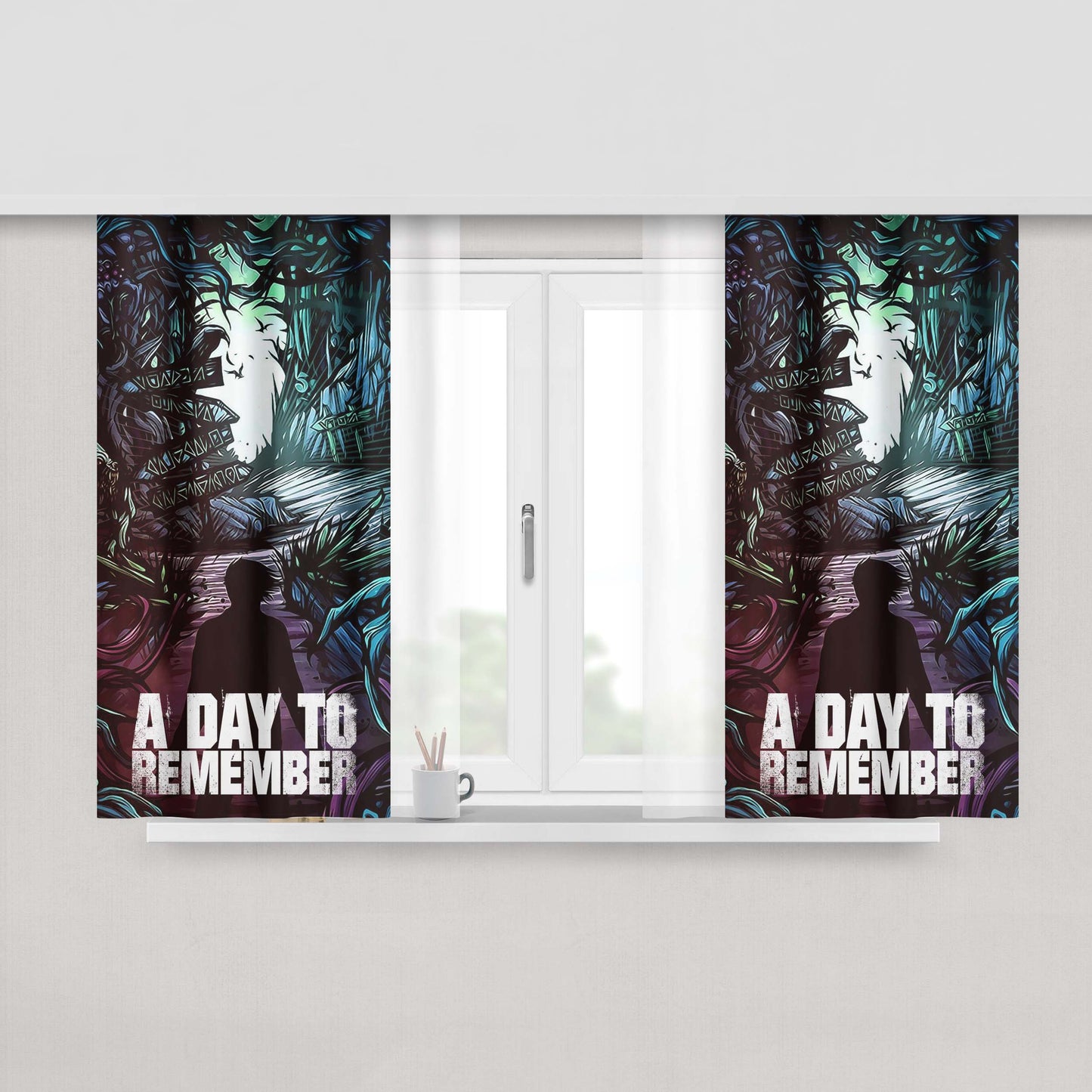 A Court Of Mist And Fury Fabric Window Curtains