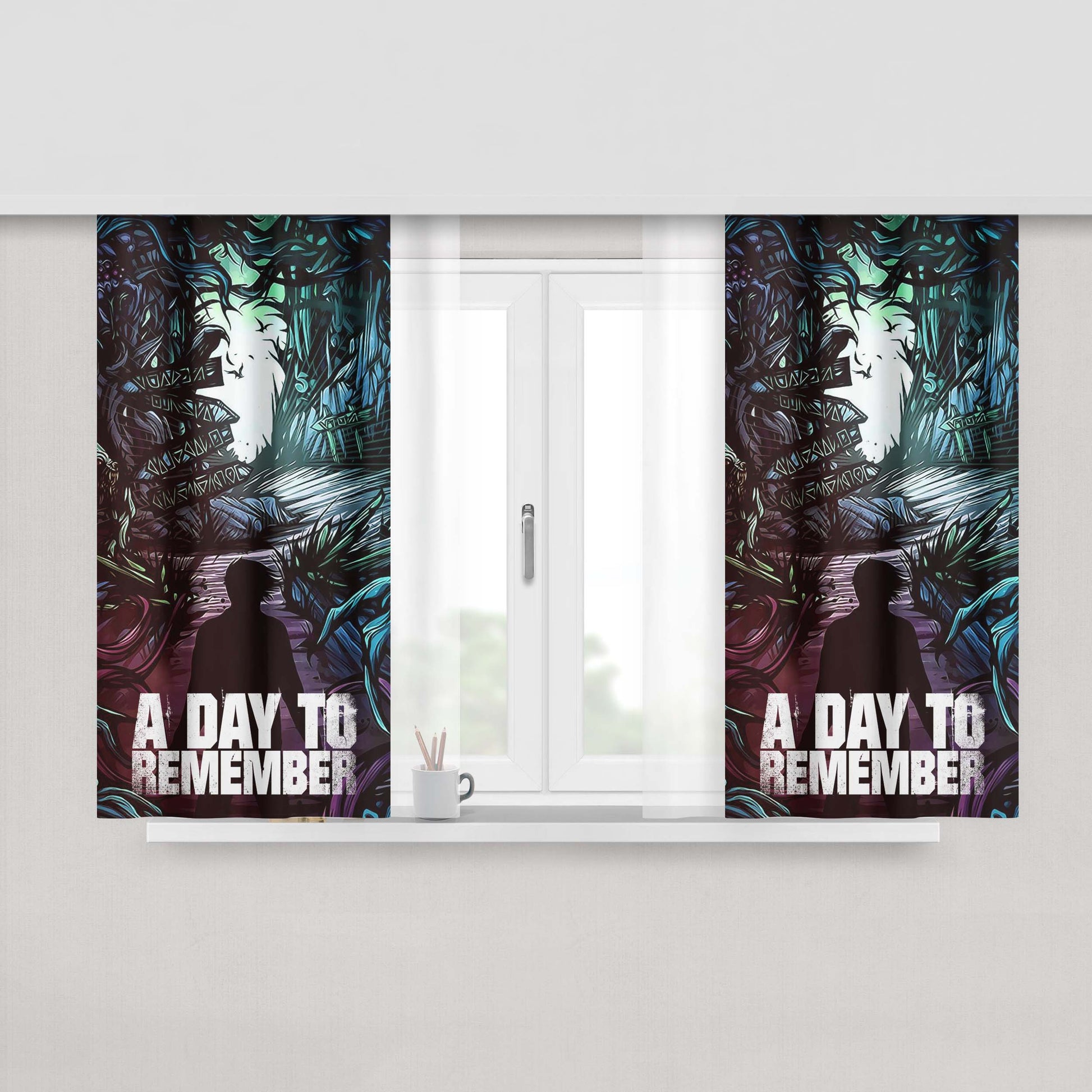 A Court Of Mist And Fury Fabric Window Curtains