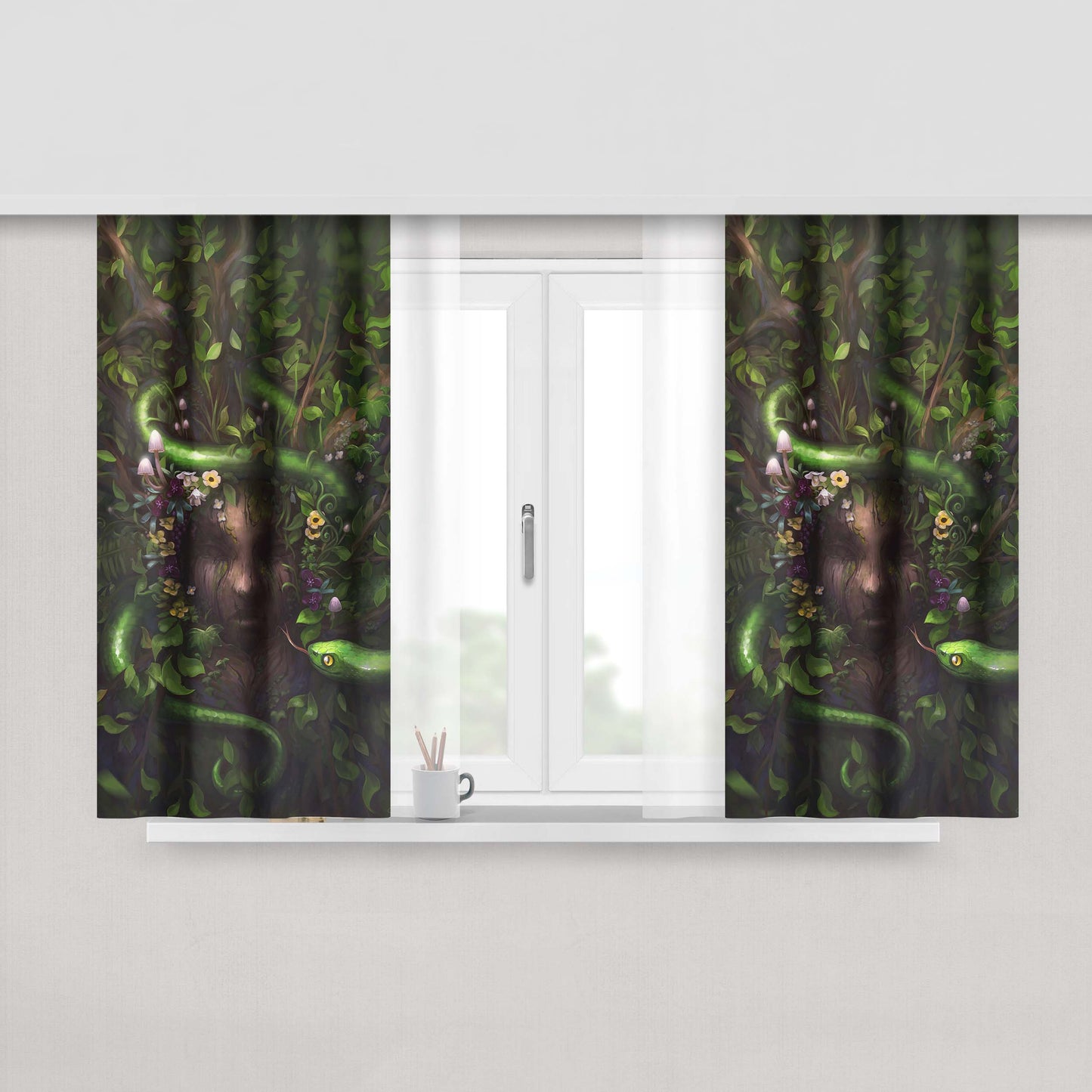 A Day To Remember Heartless Fabric Window Curtains