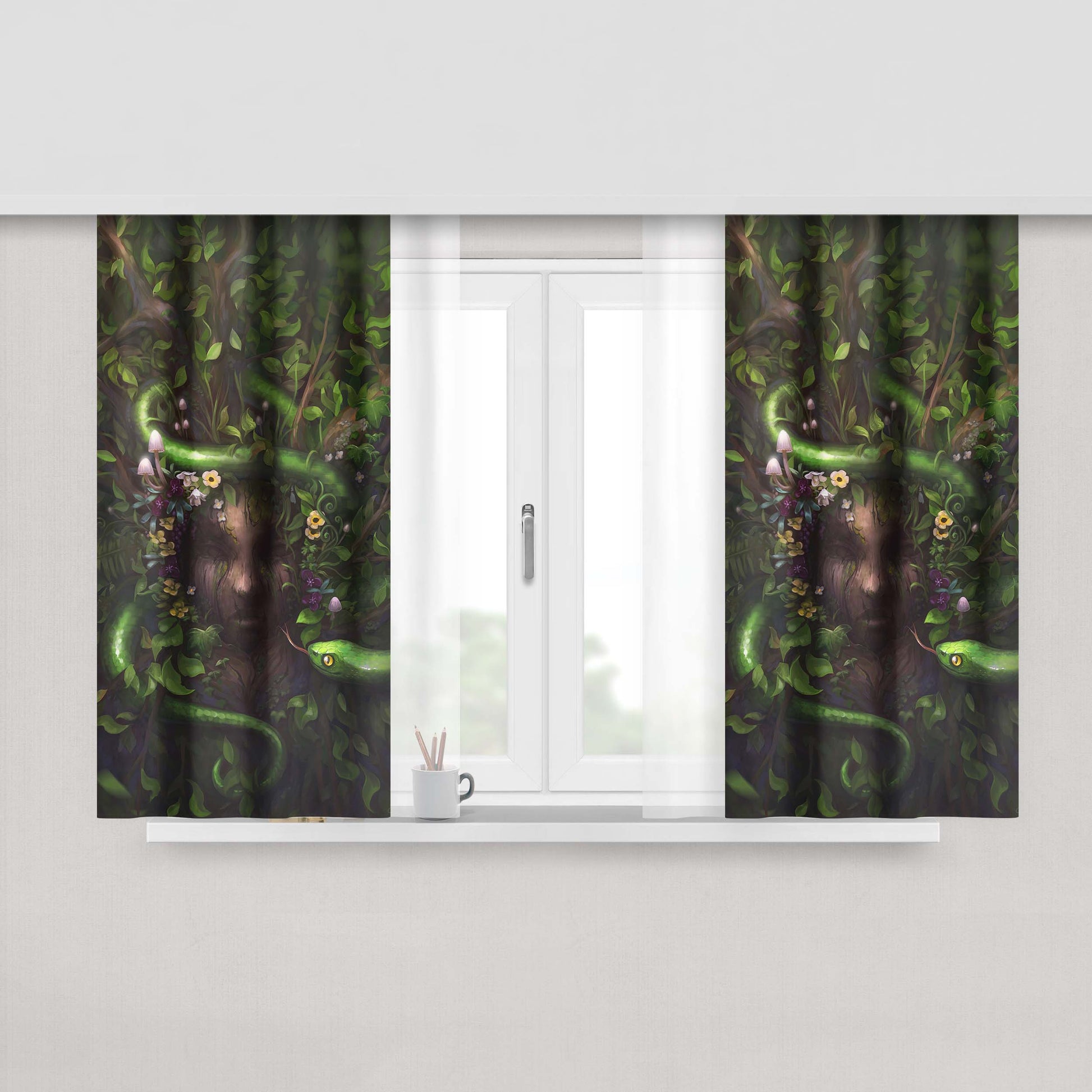 A Day To Remember Heartless Fabric Window Curtains